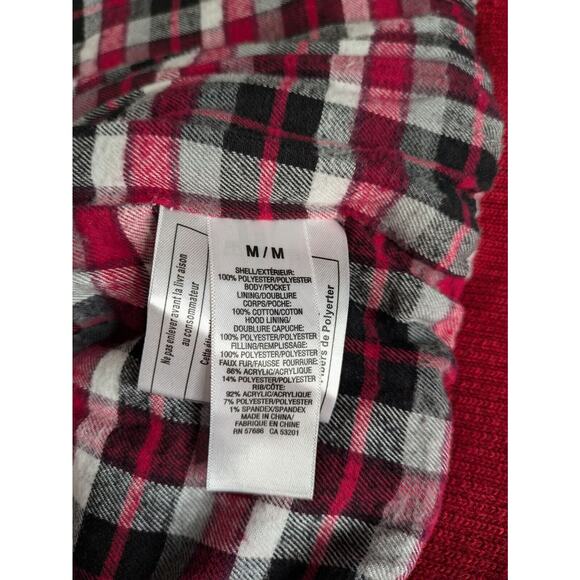 AEROPOSTALE Puffer Vest Juniors Size M Jacket Red - Picture 10 of 11